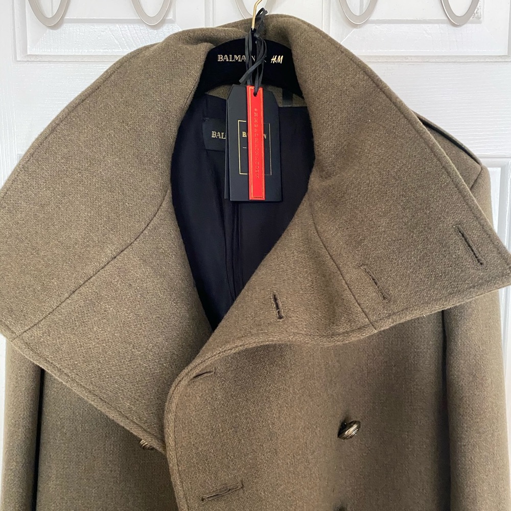 🧧❤️RARE RARE! Balmain H&M’s military 🧥!! 👌🏽